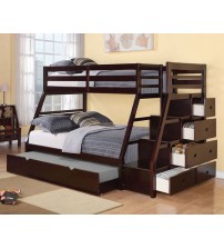 Affordable Wooden Bunk Bed Without Mattress BB003