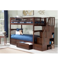 Classical Wooden Bunk Bed Without Mattress BB123